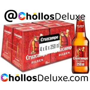 Pack de 24 Cruzcampo Cerveza Lager 25cl