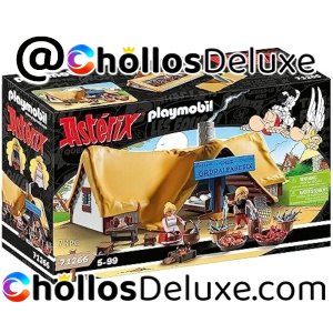 Playmobil Asterix La Cabaña de Ordenalfabetix