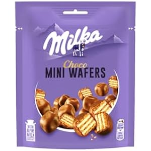 24x Milka Choco Mini Wafers Galletas Barquillo 110g