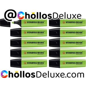10x Marcadores Fluorescente Stabilo Boss Original