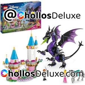 Lego Princesas Disney Maléfica en Forma de Dragón