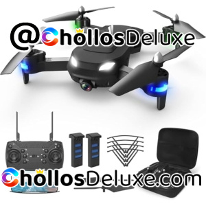 Drone con Cámara HD +2 Baterías +Extras