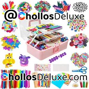 Estuche Manualidades Niños 3000 Piezas