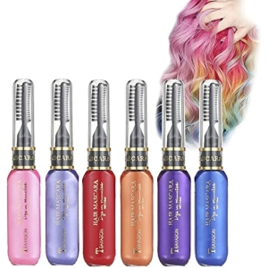Set de 6 Tintes Lavables para Cabello