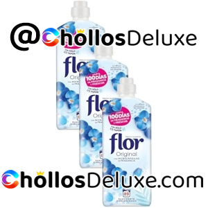 3x Flor Original Suavizante 89 Lavados