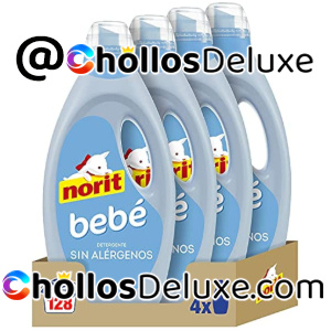 4x Detergente Bebé 1125ml