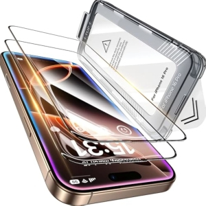 2x Protectores de Pantalla iPhone 16 Pro
