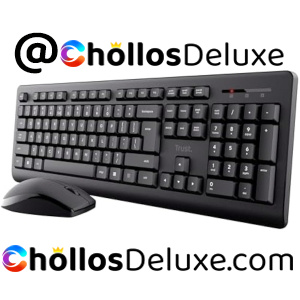 Trust Primo Pack Teclado y Ratón Inalámbricos