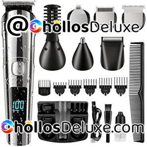 Recortadora de Barba Inalámbrica 6 en 1 +Extras