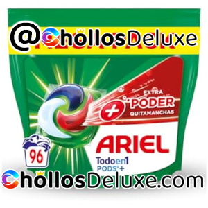96 Cápsulas Ariel Pods Todo en 1 Detergente Lavadora