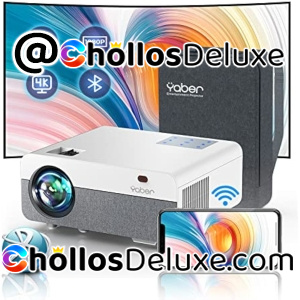 Proyector WiFi Bluetooth 25000 Lúmenes Full HD 1080P