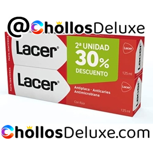 2x Lacer Pasta de Dientes 125ml