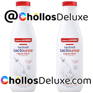 2x Lactovit Lactourea Gel de Ducha Reparador 750ml