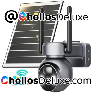 Cámara de Vigilancia con Panel Solar 4G LTE