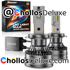2x Bombillas H7 LED 30000LM 6500K