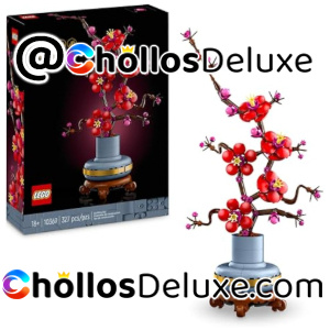Lego Icons Flor de Ciruelo Adorno Floral