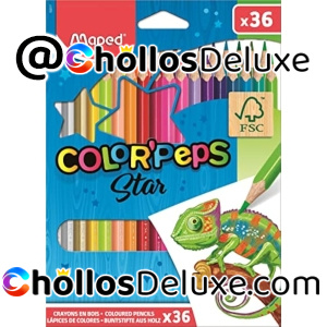 Estuche 36 Lápices de Colores Maped
