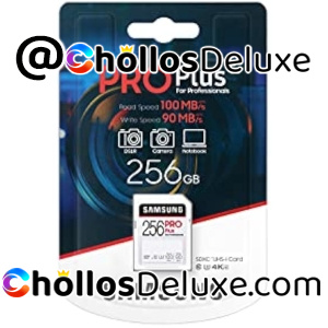 Samsung Pro Plus Tarjeta SD 256GB