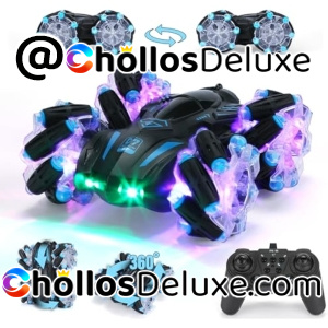 Coche Teledirigido Giro 360º Luces y Sonido