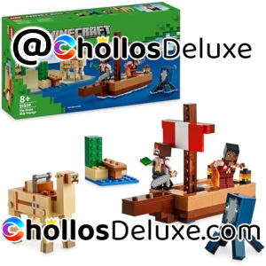 Lego Minecraft El Viaje en el Barco Pirata