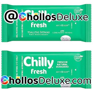 2x Chilly Pocket Toallitas Gel Íntimas