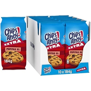 10x Chips Ahoy! Extra Pepitas XL Galletas Chocolate 184g