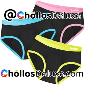 3x Bragas Menstruales Niñas