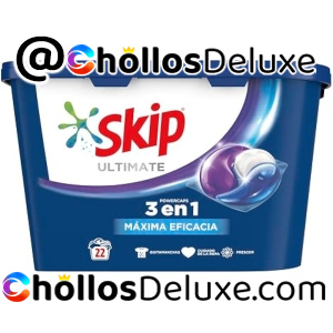 22 Cápsulas Skip Ultimate Detergente Lavadora