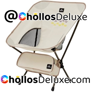 Silla de Camping con Bolsa de Almacenamiento
