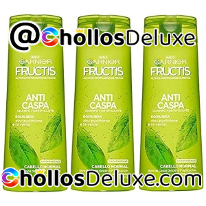 3x Garnier Fructis Champú Anticaspa 360ml