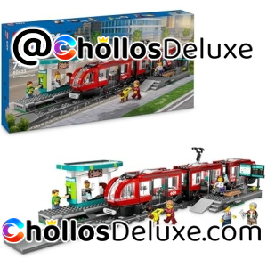 Lego City Tranvía y Estación del Centro