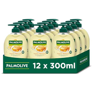 12x Palmolive Naturals Leche y Miel Jabón de Manos 300ml