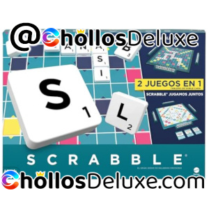 Mattel Games Scrabble Juego Mesa 2 en 1