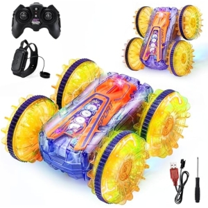 Coche Teledirigido con Luces Giro 360º