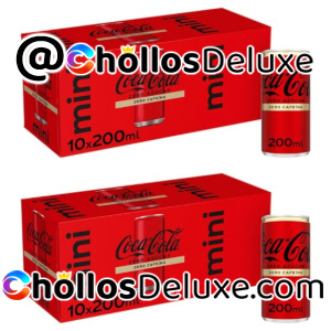 20x Coca-Cola Zero Azúcar Zero Cafeína 200ml