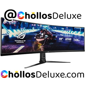 Asus Rog Strix Monitor Gaming Ultrapanorámico Curvo 49" DFHD 144Hz