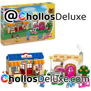 Lego Animal Crossing Tienda de Nook y Casa de Rosie