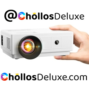 Mini Proyector Portátil 1080P 15000 Lux Bluetooth