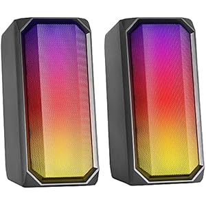 Mars Gaming Altavoces Bluetooth 15W RGB