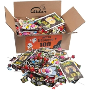 100 Golosinas y Caramelos Party Mix Halloween