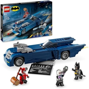 Lego Batman con Batmóvil VS Harley Quinn y Mr. Freeze