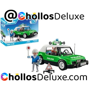 Playmobil Coche Policía Retro Años 70