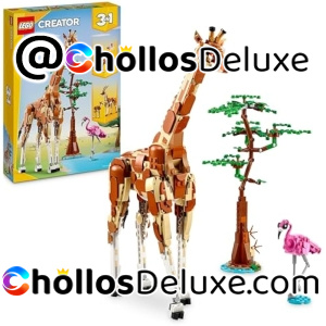 Lego Creator 3 en 1 Safari de Animales Salvajes