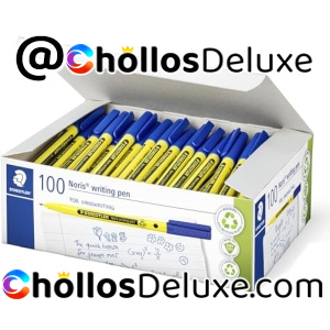 100x Staedtler Noris Writing Pen 307 Rotuladores Punta Fina