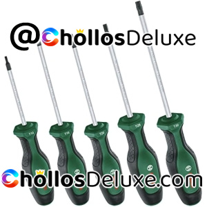 5 Destornilladores Torx Bosch Punta Magnética