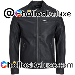 Jack & Jones Chaqueta Piel Sintética Hombre