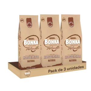 3Kg Bonka Café en Grano Natural