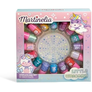 Set 16 Esmaltes Uñas Infantiles Little Unicorn Martinelia
