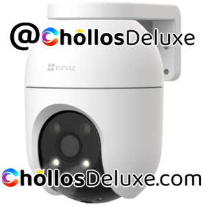 Cámara Vigilancia WiFi Exterior 360° 4K Alexa/Google