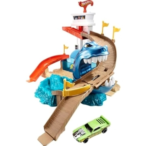 Hot Wheels Pista Tiburón Devorador